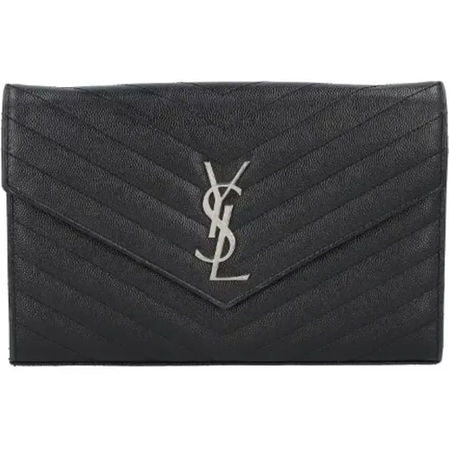 Pre-owned Leder schultertasche - Yves Saint Laurent Vintage - Modalova