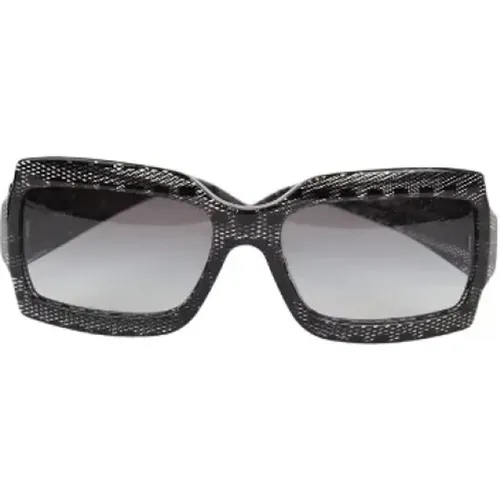 Pre-owned Accessories, female, , Size: ONE SIZE Pre-owned Plastic sunglasses - Chanel Vintage - Modalova