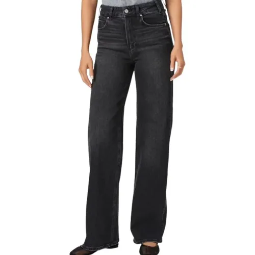 Wide Jeans, female, , Size: W27 High-waisted wide-leg pants - Paige - Modalova