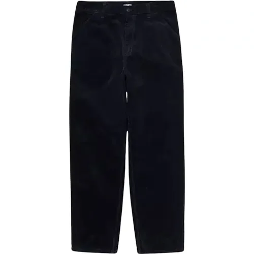 Wide Trousers, male, , Size: W32 Relaxed Straight Leg Corduroy Work Pant - Carhartt WIP - Modalova