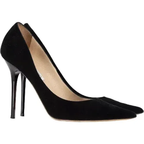 Pre-owned Suede heels , female, Sizes: 5 UK - Jimmy Choo Pre-owned - Modalova