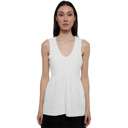 Cotton Sleeveless Shirt Dress , female, Sizes: S, XS - Jil Sander - Modalova