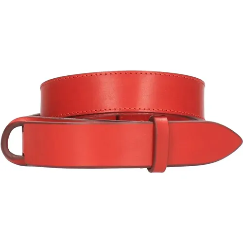 Belts, male, , Size: ONE SIZE Leather Belt - Orciani - Modalova
