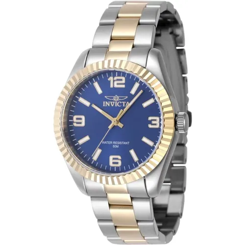 Blue Dial Quartz Watch - Specialty , female, Sizes: ONE SIZE - Invicta Watches - Modalova