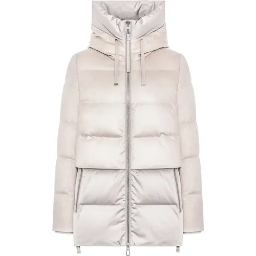 Kurze Parka Jacke , Damen, Größe: XS - Duno - Modalova