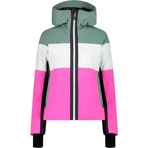 Warme Flache Polyesterjacke Wasserdicht , Damen, Größe: M - CMP - Modalova