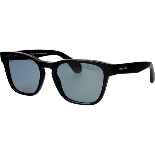 Sunglasses, male, , Size: 55 MM Stylish Sunglasses with Model 0Ar8155 - Giorgio Armani - Modalova