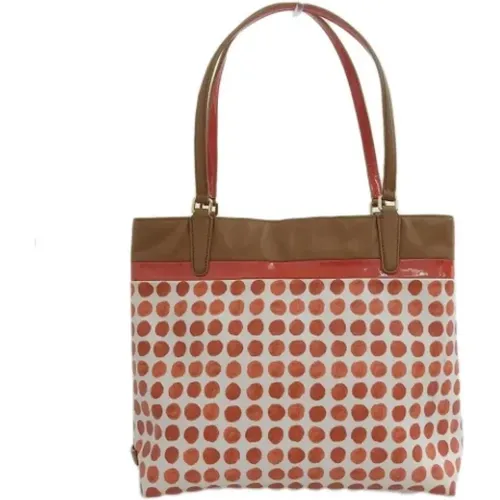 Pre-owned Tote Bags, female, , Size: ONE SIZE Pre-owned Canvas shoulder-bags - Coach Pre-owned - Modalova