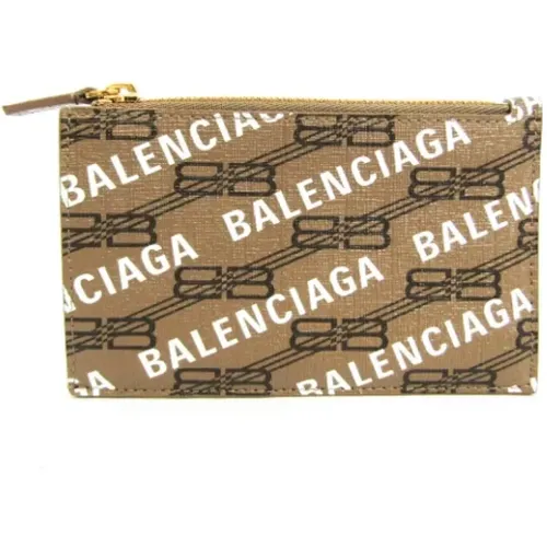 Pre-owned Wallets, female, , Size: ONE SIZE Pre-owned Leather wallets - Balenciaga Vintage - Modalova