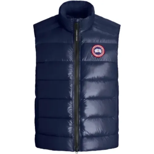 Vests, male, , Size: XL Crofton Sleeveless Down Vest - Canada Goose - Modalova