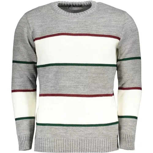 Herren Crewneck Sweater mit Kontrastdetails , Herren, Größe: M - U.S. Polo Assn. - Modalova