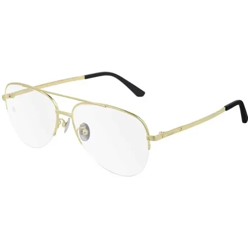 Gold Transparent Ct0256O Eyeglasses , unisex, Sizes: 58 MM - Cartier - Modalova