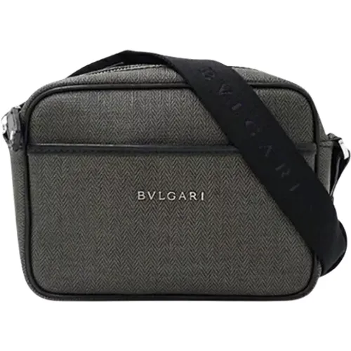 Pre-owned Cross Body Bags, male, , Size: ONE SIZE Pre-owned Plastic shoulder-bags - Bvlgari Vintage - Modalova