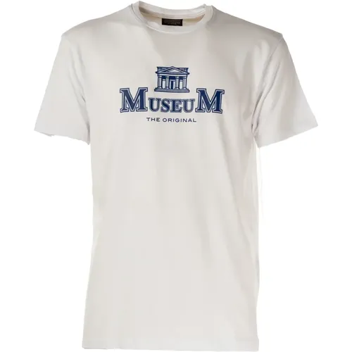 Herren Erik T-Shirt , Herren, Größe: 2XL - Museum - Modalova