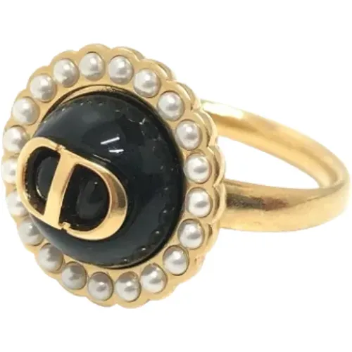 Pre-owned Jewellery, female, , Size: ONE SIZE Pre-owned Gold dior-jewelry - Dior Vintage - Modalova