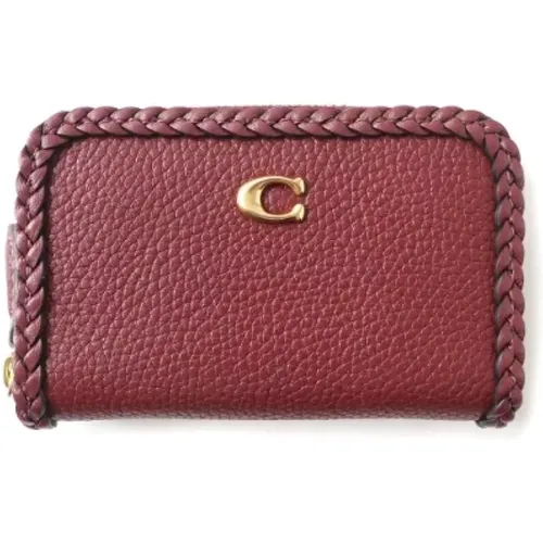 Pre-owned Wallets, female, , Size: ONE SIZE Pre-owned Leather wallets - Coach Pre-owned - Modalova