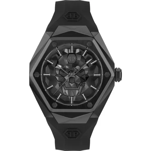 Watches, male, , Size: ONE SIZE Men's Watch The $Kull Spikes - Philipp Plein - Modalova