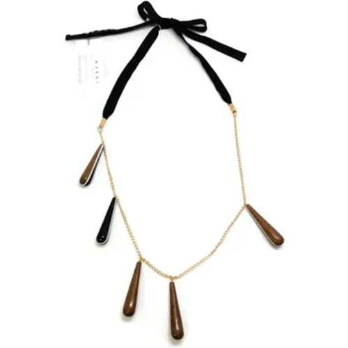 Pre-owned Jewellery, female, , Size: ONE SIZE Pre-owned Metal necklaces - Marni Pre-owned - Modalova