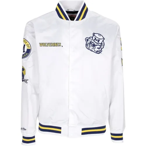 Bomber Jackets, male, , Size: L Bomber Jackets - Mitchell & Ness - Modalova