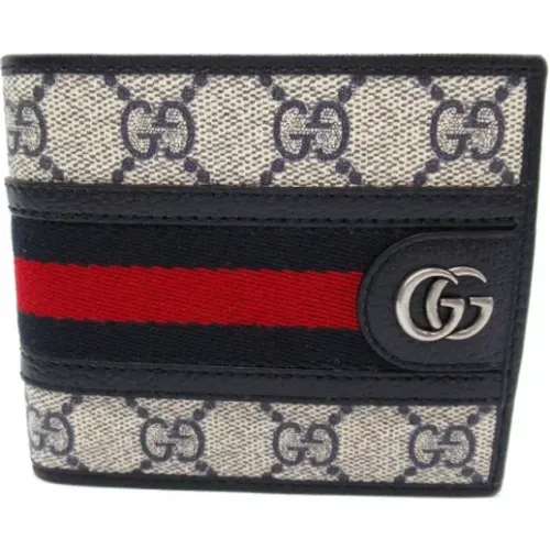 Pre-owned Wallets, unisex, , Size: ONE SIZE Pre-owned Coated canvas wallets - Gucci Vintage - Modalova