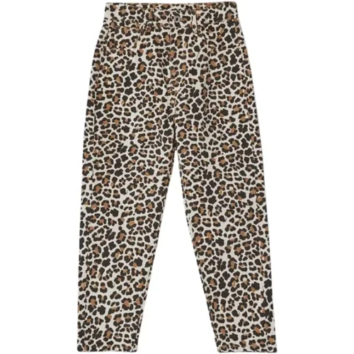 Leopard Print Mom Fit Jeans - Pepe Jeans - Modalova