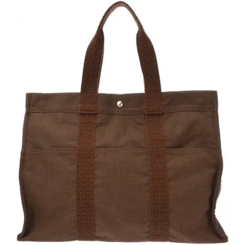 Pre-owned Tote Bags, female, , Size: ONE SIZE Pre-owned Canvas totes - Hermès Vintage - Modalova