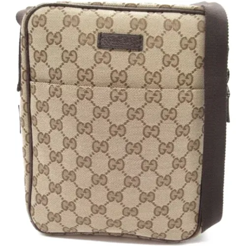 Pre-owned Cross Body Bags, female, , Size: ONE SIZE Pre-owned Canvas gucci-bags - Gucci Vintage - Modalova