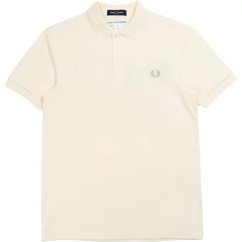 Weißes T-Shirt mit Energy Polo Shirt , Herren, Größe: S - Comme des Garçons - Modalova