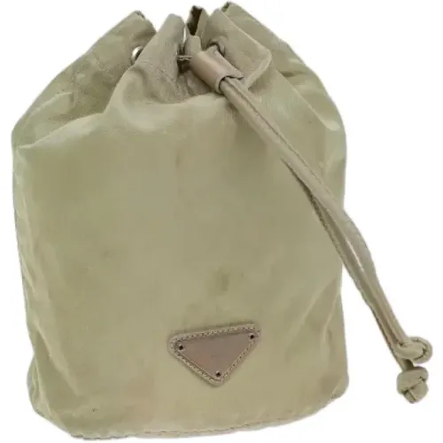 Pre-owned Bucket Bags, female, , Size: ONE SIZE Pre-owned Nylon prada-bags - Prada Vintage - Modalova