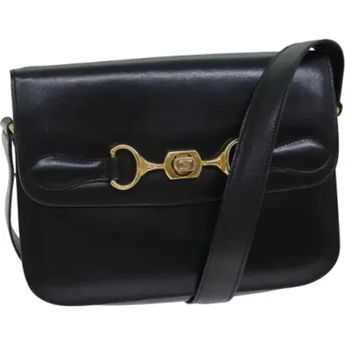 Pre-owned Cross Body Bags, female, , Size: ONE SIZE Pre-owned Leather celine-bags - Celine Vintage - Modalova