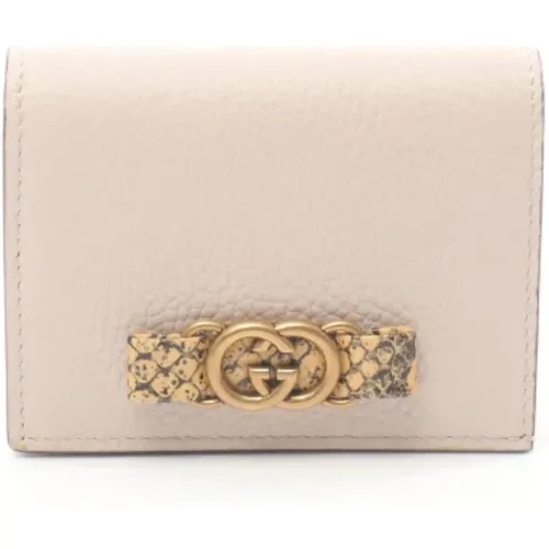 Pre-owned Wallets, female, , Size: ONE SIZE Pre-owned Leather wallets - Gucci Vintage - Modalova