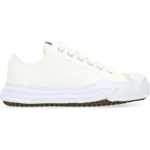 Sneakers, male, , Size: 7 US Hank OG Sole Canvas Low-top Sneaker - Mihara Yasuhiro - Modalova