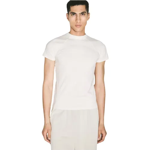 Stretch Cotton Mini T-Shirt , Herren, Größe: L - ENTIRE STUDIOS - Modalova