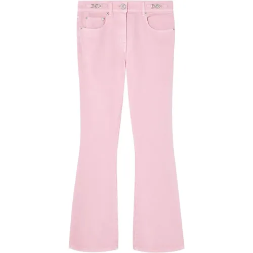 Flared Jeans , Damen, Größe: W28 - Versace - Modalova