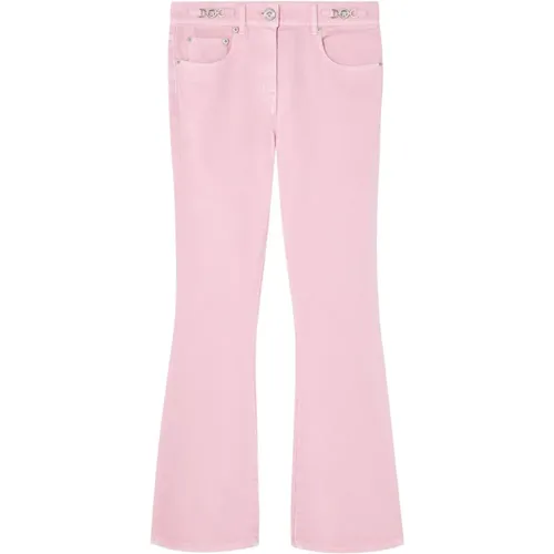 Flared Jeans , Damen, Größe: W29 - Versace - Modalova