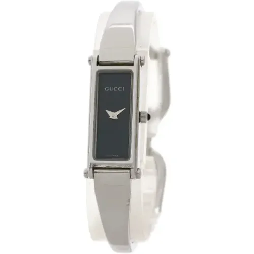 Pre-owned Watches, female, , Size: ONE SIZE Pre-owned Stainless Steel watches - Gucci Vintage - Modalova