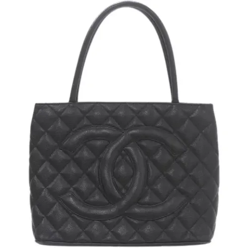 Pre-owned Tote Bags, female, , Size: ONE SIZE Pre-owned Leather totes - Chanel Vintage - Modalova