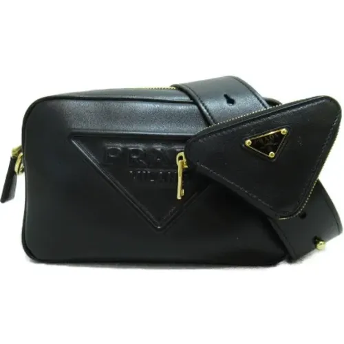 Pre-owned Leather crossbody-bags , female, Sizes: ONE SIZE - Prada Vintage - Modalova