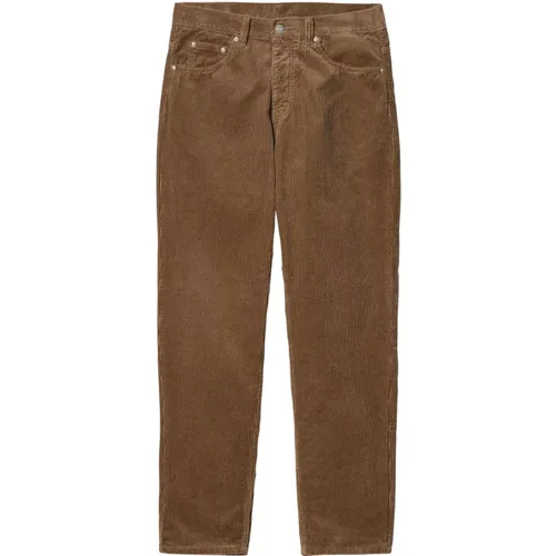 Newel Pant - Cord Hose , Herren, Größe: W32 - Carhartt WIP - Modalova