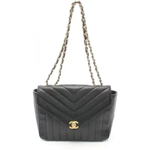 Pre-owned Shoulder Bags, female, , Size: ONE SIZE Pre-owned Leather chanel-bags - Chanel Vintage - Modalova