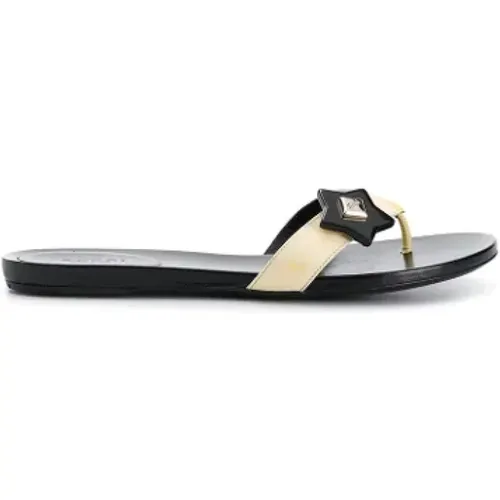 Pre-owned Flats, female, , Size: 6 US Pre-owned Plastic sandals - Gucci Vintage - Modalova