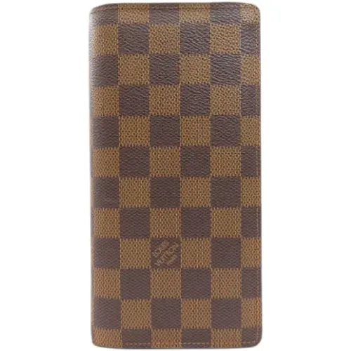 Pre-owned Canvas wallets , female, Sizes: ONE SIZE - Louis Vuitton Vintage - Modalova