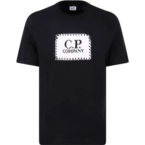 Logo T-Shirt , male, Sizes: L, M, XL - C.P. Company - Modalova