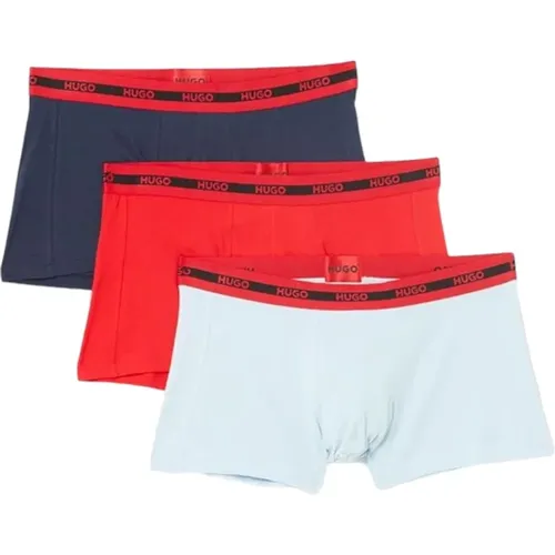 Bottoms, male, , Size: S Men's Boxer Briefs Set - Hugo Boss - Modalova