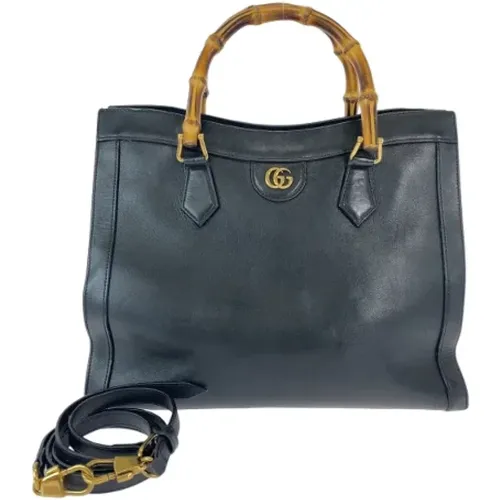 Pre-owned Tote Bags, female, , Size: ONE SIZE Pre-owned Leather gucci-bags - Gucci Vintage - Modalova