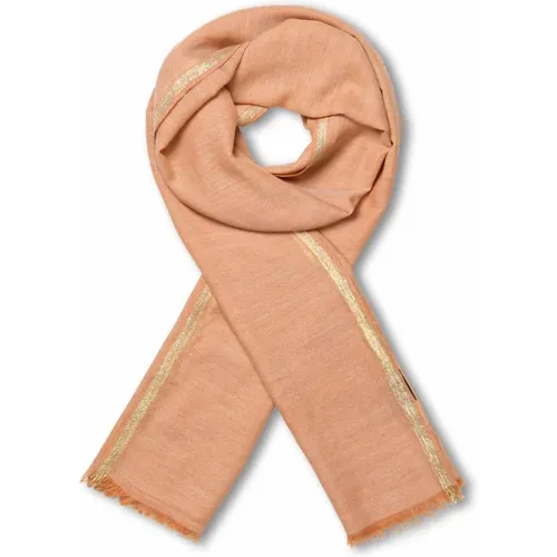 Gold Wool Scarf Maanjalo Accessory , female, Sizes: ONE SIZE - Masai - Modalova