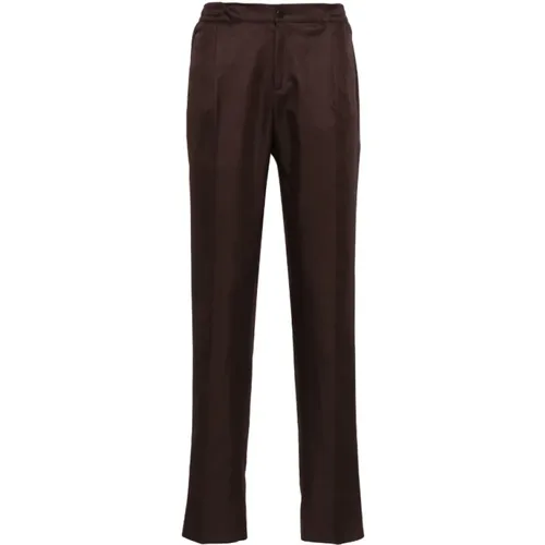 Cedar Tapered Trousers , male, Sizes: XL - Kiton - Modalova