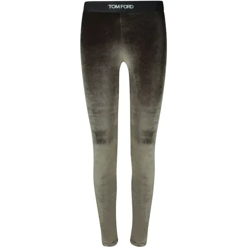 High-Waisted Leggings , female, Sizes: S, XS, L, M - Tom Ford - Modalova