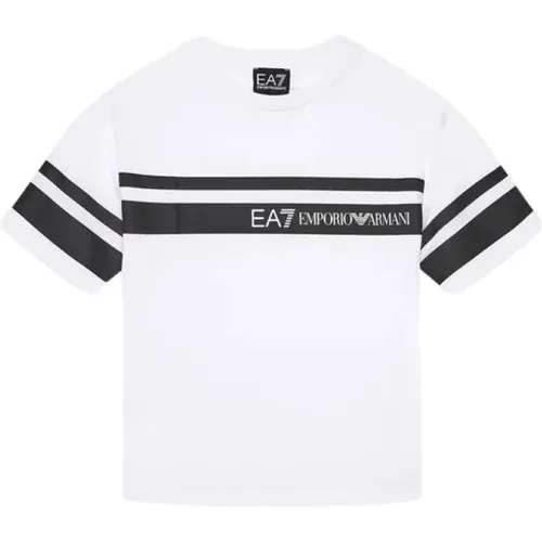 Logo Tee Casual Stil - Emporio Armani EA7 - Modalova