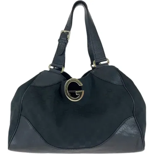 Pre-owned Shoulder Bags, female, , Size: ONE SIZE Pre-owned Canvas gucci-bags - Gucci Vintage - Modalova